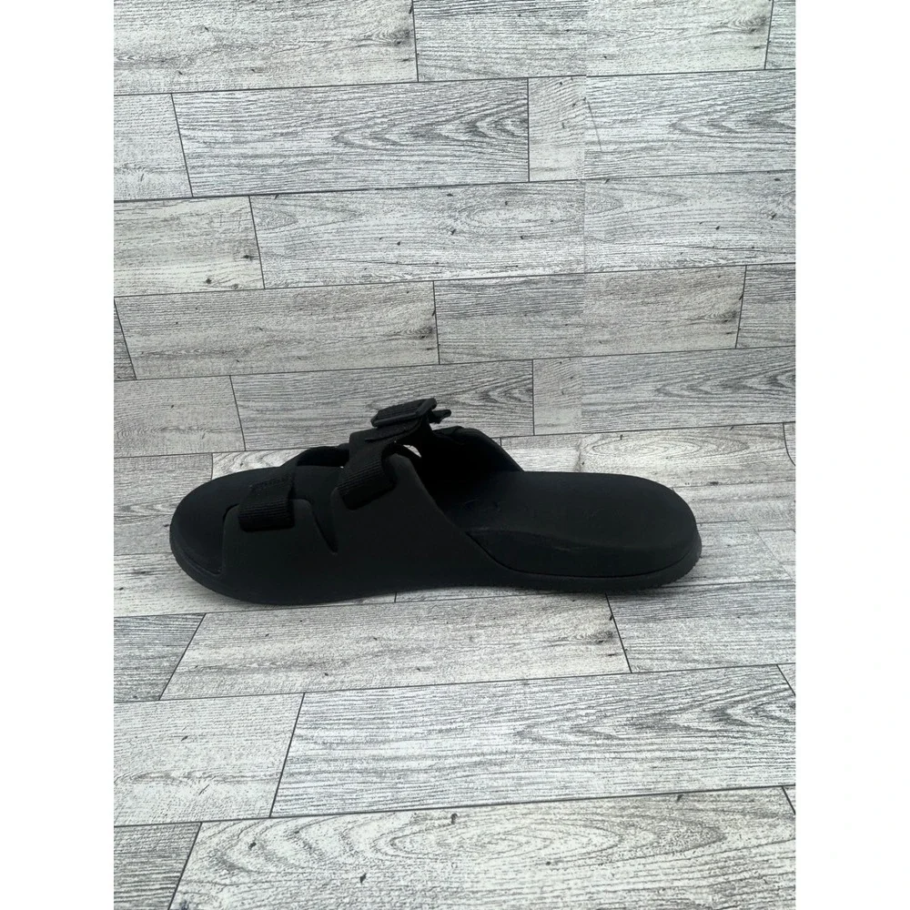 Chaco Chillos Slide Sandals Black Adjustable Z-Strap Sport Recovery Men Sz 10